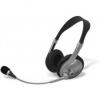 CANYON Headset , 20Hz-20kHz, Ext. Microphone, Black/Silver, 2.5m cable integrated volume control, adjustable, lightweight headband