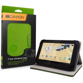 CANYON CNS-CUT7G Green color universal case with stand suitable for most 7'' tablets(Max. size up to 193*119*11mm)