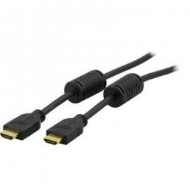 CABLU DATE HDMI Connectech T/T, 1.5m, high speed + ethernet cable, placat cu aur, Black "CTV78615B" (bag)