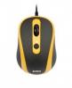 Mouse A4TECH N-250X-3 V-track Padless, USB, Black+Yellow
