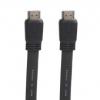 Cablu date hdmi connectech t/t, 5.0m, flat, high