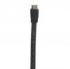 CABLU DATE HDMI Connectech T/T, 10.0m, flat, high speed + ethernet cable, placat cu aur, Black "CTV7829"