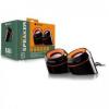 CANYON CNR-FSP02 Black with orange color, 2.0 speaker set with USB supply power(Output 2Wx2, S/N Ð²â°Ò70dB, F. Response: 100Hz~16K Hz)