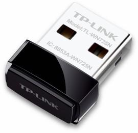 Placa Retea Nano Wireless USB 150Mb/s Lite-N, Realtek chipset, 2.4GHz, buton QSS, dimensiuni: 18.6x15x7.1 mm