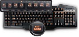 Asus STRIX TACTIC PRO mechanical gaming keyboard, Single gold-plated USB, 50-million keystrokes, Cable: Braided fiber 1.8m, Volume control,...