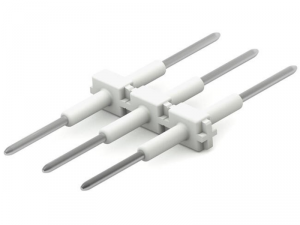 Board-to-Board Link; Pin spacing 6 mm; 3-pole; Length: 34 mm; white