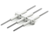 Board-to-board link; pin spacing 6 mm; 3-pole;