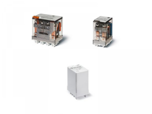 Releu de putere miniatural - 2 contacte, 12 A, C (contact comutator), 110 V, Standard, C.A. (50/60Hz), AgCdO, Implantabil (PCB), Niciuna