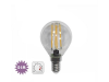 Bec sferic transparent cu led cog