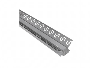 Profil aluminiu rigips colt intern pentru banda LED & accesorii profil colt intern - L:2m W:48,4mm h:27,5mm