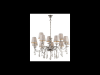 Candelabru pantheon, 12 becuri, dulie e14, d:970 mm,