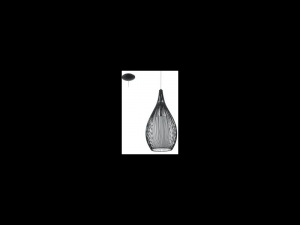 Lampa suspendata Razoni,1x60w,E27,negru