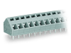 PCB terminal block; 2.5 mmA&sup2;; Pin spacing 5/5.08 mm; 6-pole; CAGE CLAMPA&reg;; commoning option; 2,50 mmA&sup2;; gray