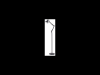 Lampa de podea Kelly, 1 bec, dulie E27, D:1000 mm, H:1200/1850 mm, Negru