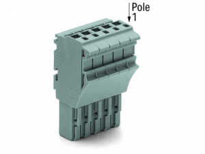 1-conductor female plug; 2.5 mmA&sup2;; 14-pole; 2,50 mmA&sup2;; orange