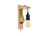 Lampa perete rampside negru, brown 220-240v,50/60hz