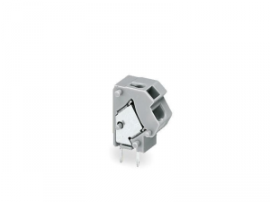 Stackable 2-conductor PCB terminal block; 0.75 mmA&sup2;; Pin spacing 7.5/7.62 mm; 1-pole; PUSH WIREA&reg;; 0,75 mmA&sup2;; light green