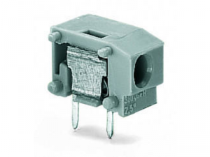 Stackable PCB terminal block; 2.5 mmA&sup2;; Pin spacing 7.5/7.62 mm; 1-pole; PUSH WIREA&reg;; 2,50 mmA&sup2;; light green
