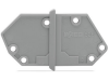 End plate; snap-fit type; 1.5 mm