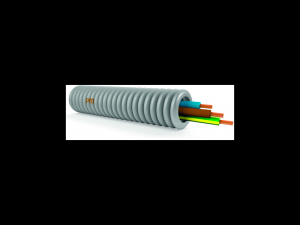 Tub copex cablat, cablu rigid  inclus la interior 3x1.5 H07V-U