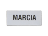 Eticheta cu text pentru LPX AU100 LEGEND HOLDER, MARCIA