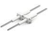 Board-to-Board Link; Pin spacing 6 mm; 2-pole; Length: 34 mm; white