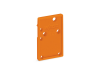 End plate; snap-fit type; 1.5 mm thick; orange