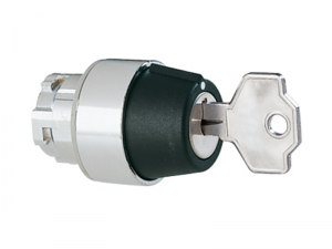 Selector cu cheie, A&#152;22MM 8LM METAL SERIES, 2 Pozitii, 0 - 1 WITH DIFFERENT KEY CODE