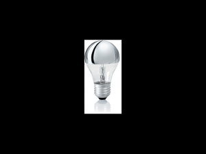 Bec halogen Alo Goccia Cromo, 42W, E27, 330Lm