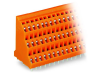 Triple-deck PCB terminal block; 2.5 mmA&sup2;; Pin spacing 5.08 mm; 3 x 12-pole; CAGE CLAMPA&reg;; 2,50 mmA&sup2;; orange