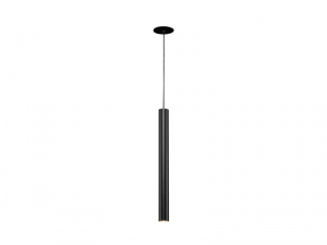 Lampa suspendata, lustra HELIA 40 Pendant, black pendant, LED, 3000K, round, black, flat canopy, 9W,