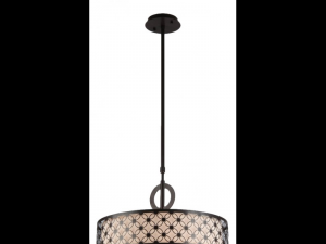 Lampa suspendata  House Venera,3 x E14, 230V, D.46cm,H.35 cm,Maro inchis