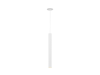 Lampa suspendata, lustra HELIA 40 Pendant, white pendant, LED, 3000K, round, white, flat canopy, 9W,