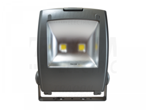 Proiector LED cu carcasa vopsita in camp electrostatic R-SMDP-100W 100-240 VAC, 100 W, 8000 lm, 4500 K, 50000 h, EEI=A