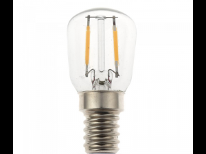 Bec LED Filament,2 w,E14,lumina rece,bulb sticla ST26