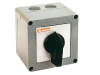 Intrerupator rotativ cu came, GX SERIES, P VERSION IN ENCLOSURE WITH ROTATING HANDLE. ON/OFF SWITCH, tripolarS - SCHEME 10, 32A