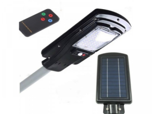 Corp stradal SOLAR LED 30w/6000k (metalic/telecomanda)