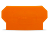 Separator plate; 2 mm thick; oversized; orange