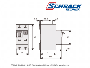 Intreruptor automat+diferential, B13/30mA,10kA,tip AC/G,1P+N