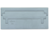 Separator plate; 2 mm thick; oversized; gray