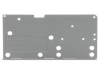End plate; snap-fit type; 1.5 mm