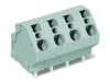 PCB terminal block; 4 mmA&sup2;; Pin spacing 7.5 mm; 5-pole; CAGE CLAMPA&reg;; 4,00 mmA&sup2;; gray