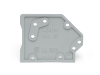 End plate; snap-fit type; 1.6 mm thick;