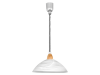 Lampa suspendata lord 2 silver, satin nickel, beech 220-240v,50/60hz