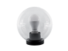 Lampa gradina sfera pmma 200 cu sursa led a60 15w e27 230v