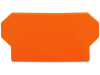 Separator plate; 2 mm thick; oversized; orange