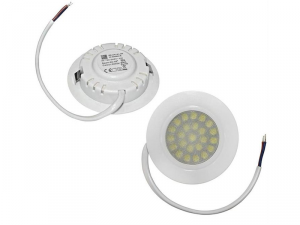 Spot alb cu LED pentru mobila 400 cod 21-410 D 70mm h 20mm