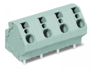 PCB terminal block; 4 mmA&sup2;; Pin spacing 10 mm; 7-pole; CAGE CLAMPA&reg;; 4,00 mmA&sup2;; gray