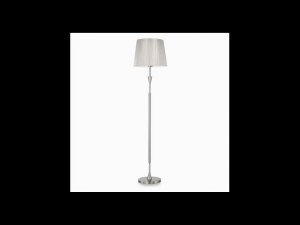 Lampa de podea Paris, 1 bec, dulie E27, D:380 mm, H:1600 mm, Alb