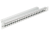 Patchpanel 19" 24 porturi(SFA)(SFB) goale,1UH,RAL7035,scurt